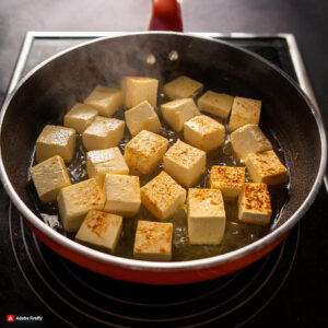 Cooking the Paneer