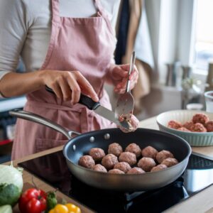 Cooking the Meatballs